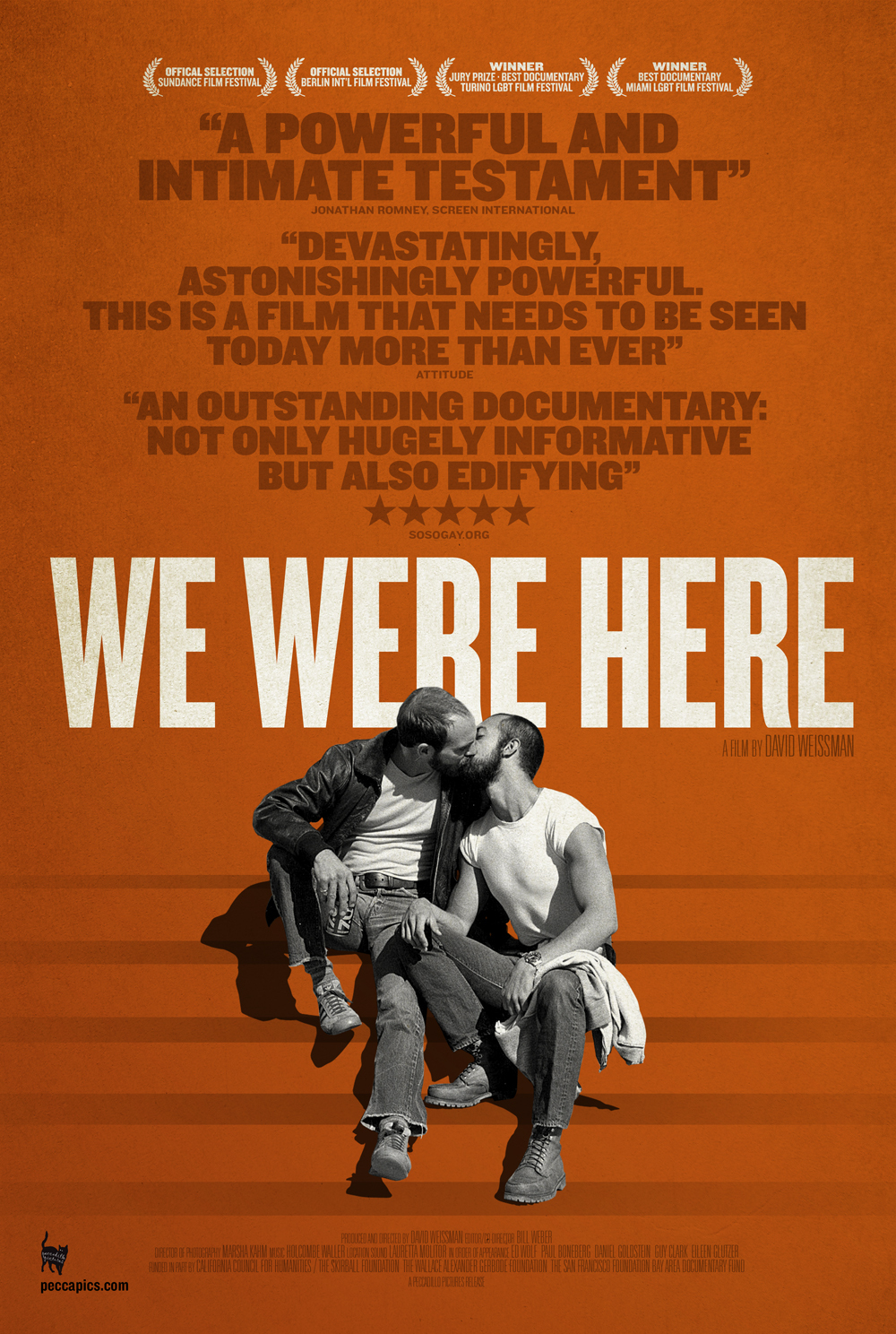 poster for the film We Were Here