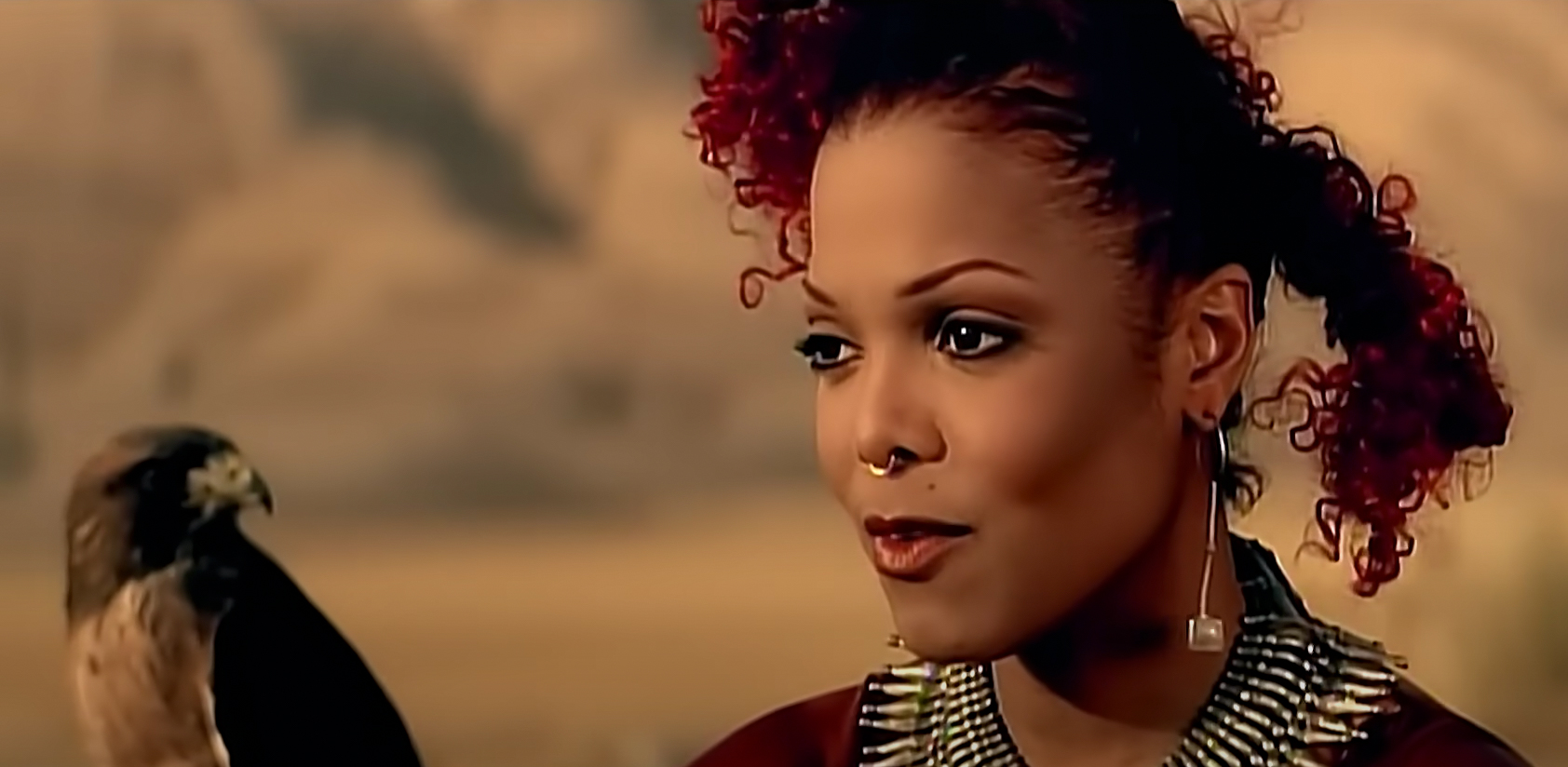 still from Janet Jackson's Together Again music video