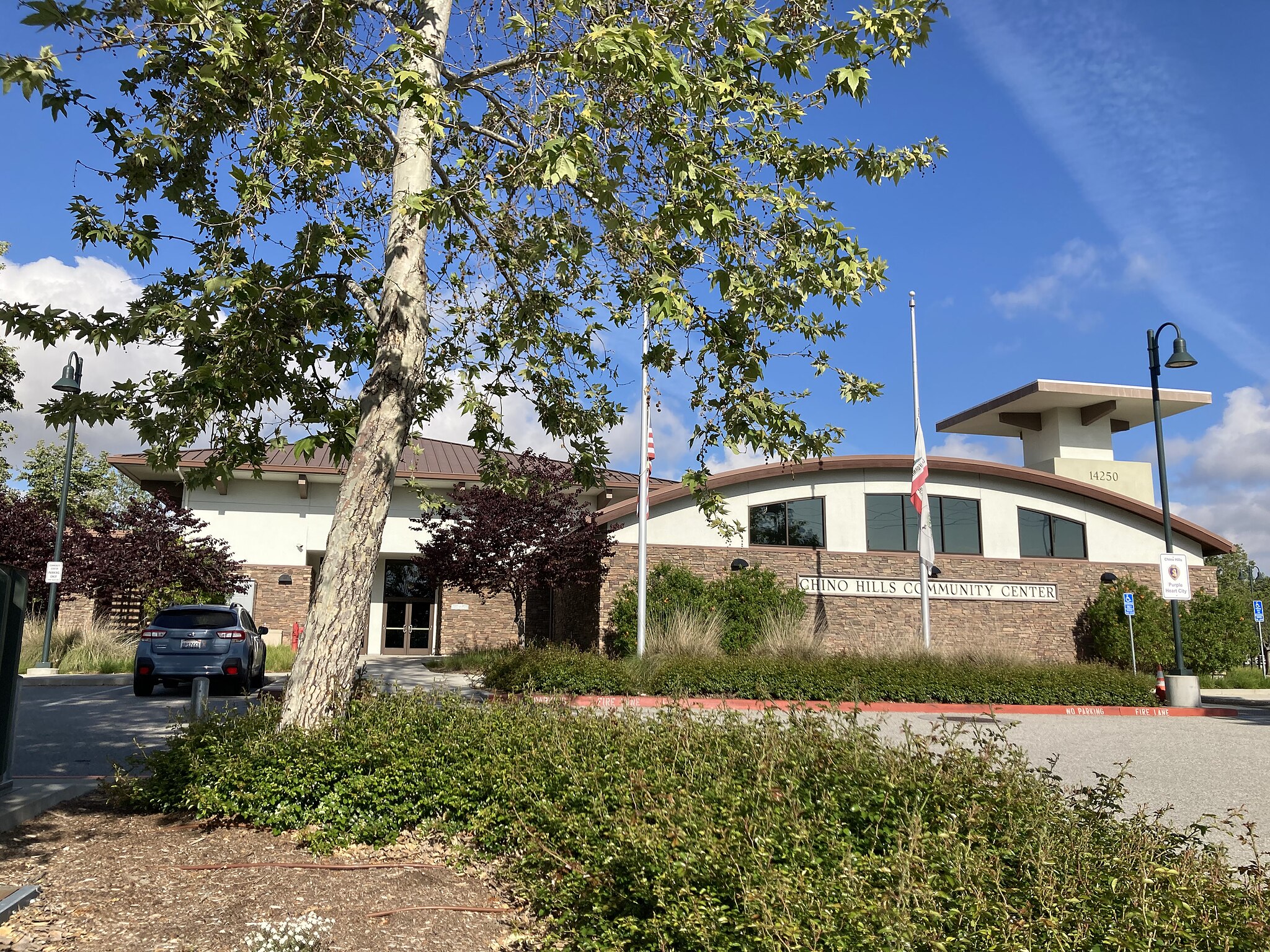 A photo of Chino Hills Community Center.